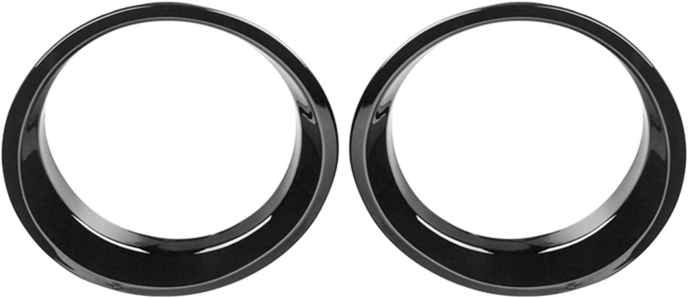 Piaopiao ランプフードabs車フロントヘッドライトランプ装飾カバートリムステッカーjeep Patriot 11 16