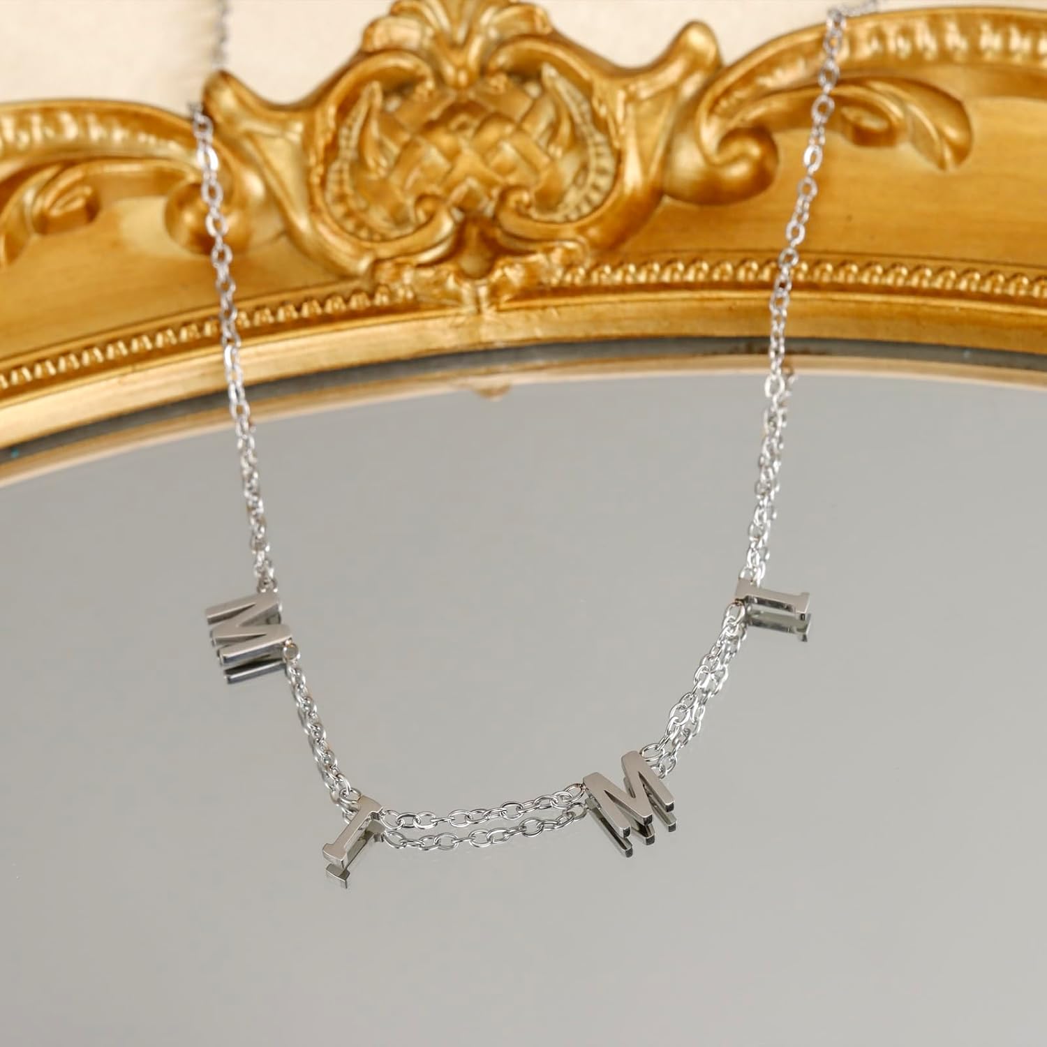 Kivosliviz Mimi Gift from Grandson Granddaughter Women Mothers Day Grandma Jewelry Ideas Mimi Necklace - Image 4