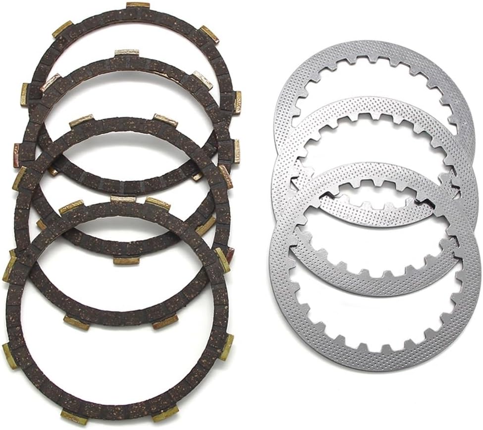 Replacement Parts Motorcycle Accessories Clutch Friction Disc Plate Kit Fit for YB100 L5 L5T L5TA DX100 131-16321-00/4EU-16321-00 131-16324-00