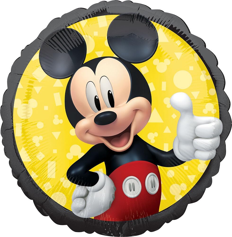 Anagram Mickey Forever 4th Birthday Party Supplies Balloon Bouquet Decorations