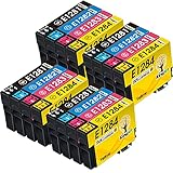 Packung enthält: 16er-Pack Kingjet T1285 druckerpatronen Ersatz für Epson T1281 T1282 T1283 T1284 T1285 Tintenpatronen (4 x T1281 Schwarz, 4 x T1282 Cyan, 4 x T1283 Magena, 4 x T1284 Gelb) Alle Tintenpatronen werden in Plastiktüten einzeln verpackt, einfach zu bedienen und zu speichern.