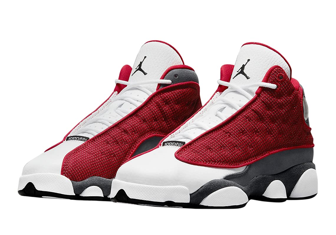 Nike Jordan Big Kid's 13 Retro Red Flint Gym Red/Black-Flint Grey-Wht (884129 600) - 6