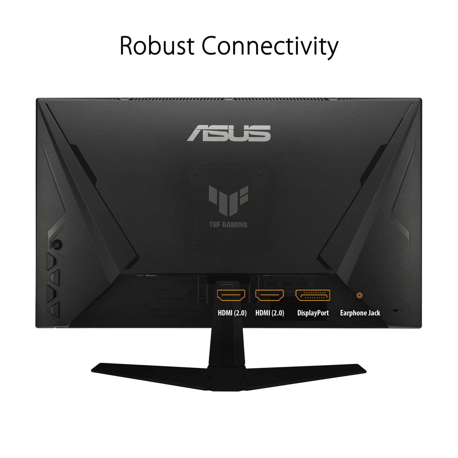 ASUS TUF Gaming Monitor IPS FHD de 27 pulgadas con tiempo de respuesta de 1 ms, frecuencia de actualización de 180 Hz, antideslumbramiento, sin parpadeo, montaje VESA (100 mm), Displayport, HDMI y