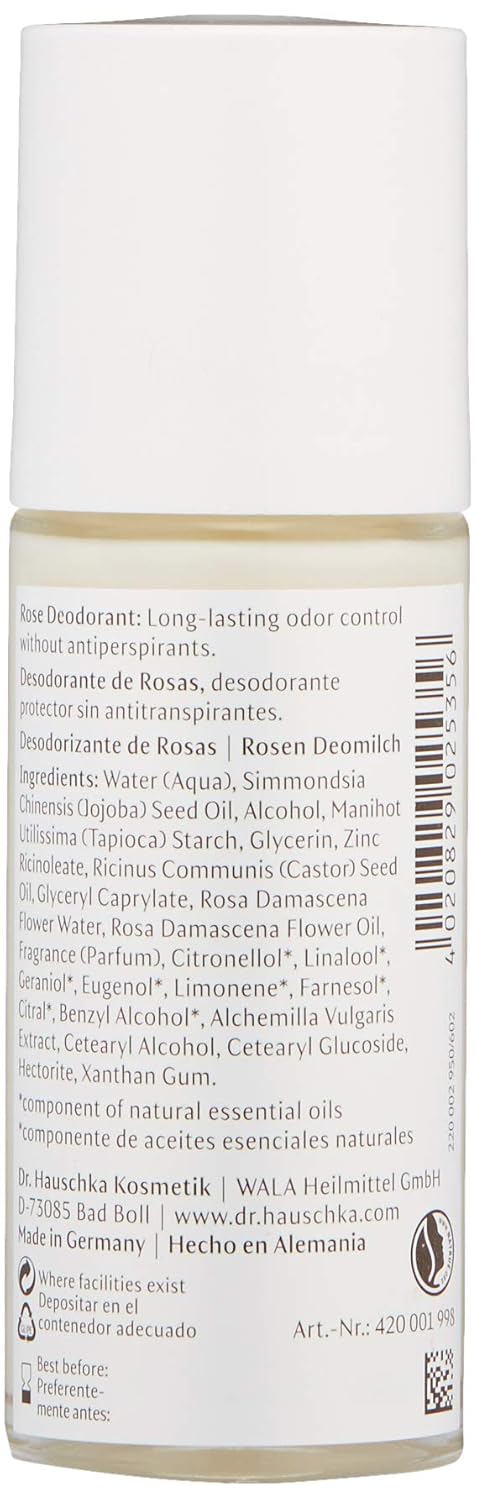 Dr. Hauschka Rose Deodorant, 1.7 Ounce