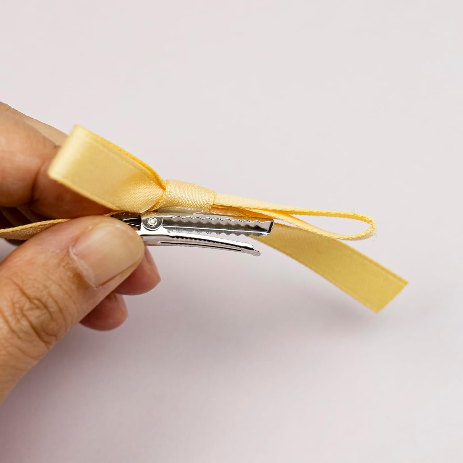 24PCS Hair Ribbons for Women - Small Hair Bows, Thin Bows for Girls, Ribbon Hair Clip Cute Hair Accessories for Daily Use, Birthday Gifts for Her, 8 Colors - Image 5