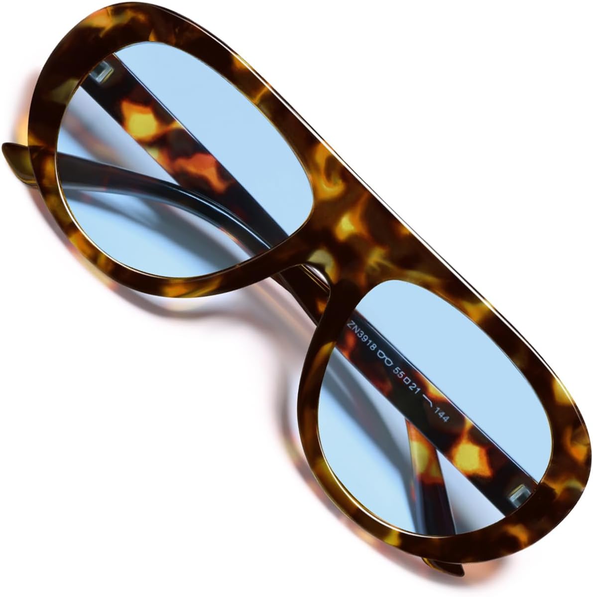 VANLINKER Retro Aviator Sunglasses for Women Chic Classic 70s Vintage Trendy 2025 Chunky UV400 Sun Glasses VL9865