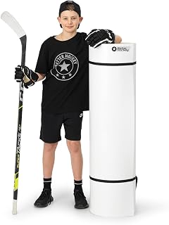 Better Hockey Roll-Up Shooting Pad 4x8.5 Ft - Real Ice Feel for Shooting, Stickhandling, Passing & One-Timers, Portable Outdoor Training Aid