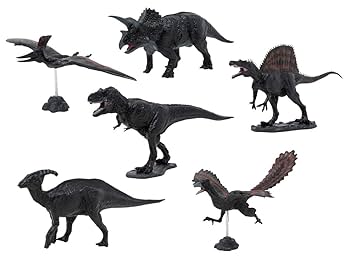 Amazon | フェバリット ダイナソーソフトモデルセット BLACK