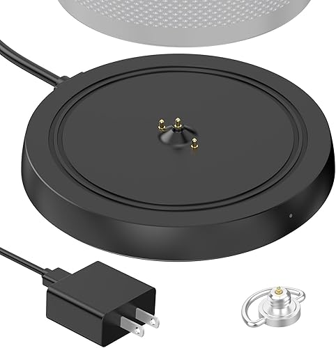 Base de carga Power Up compatible con Ultimate Ears UE Boom 3Megaboom 3BlastMegablast (cargador de pared y cable de 5 pies incluido), color negro