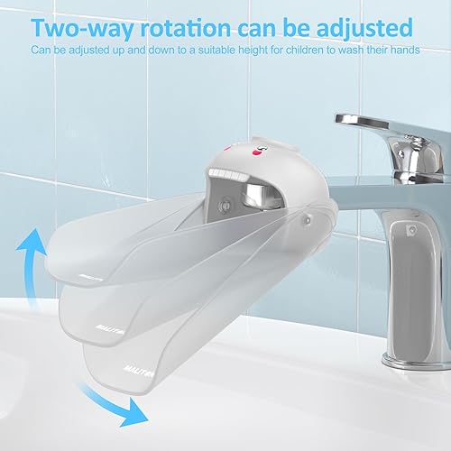 Miniatura 4 de Maliton Extensor de grifo para niños pequeños, extensor de fregadero para lavado de manos de niños, adecuado para baño, cocina, fregadero de bañera,