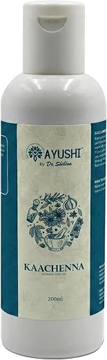 AYUSHI Kaachenna Hair Oil | Herbal Hair Growth Oil for Strong, Long &amp; Healthy Hair | Nourishes Scalp &amp; Reduces Hair Fall |...