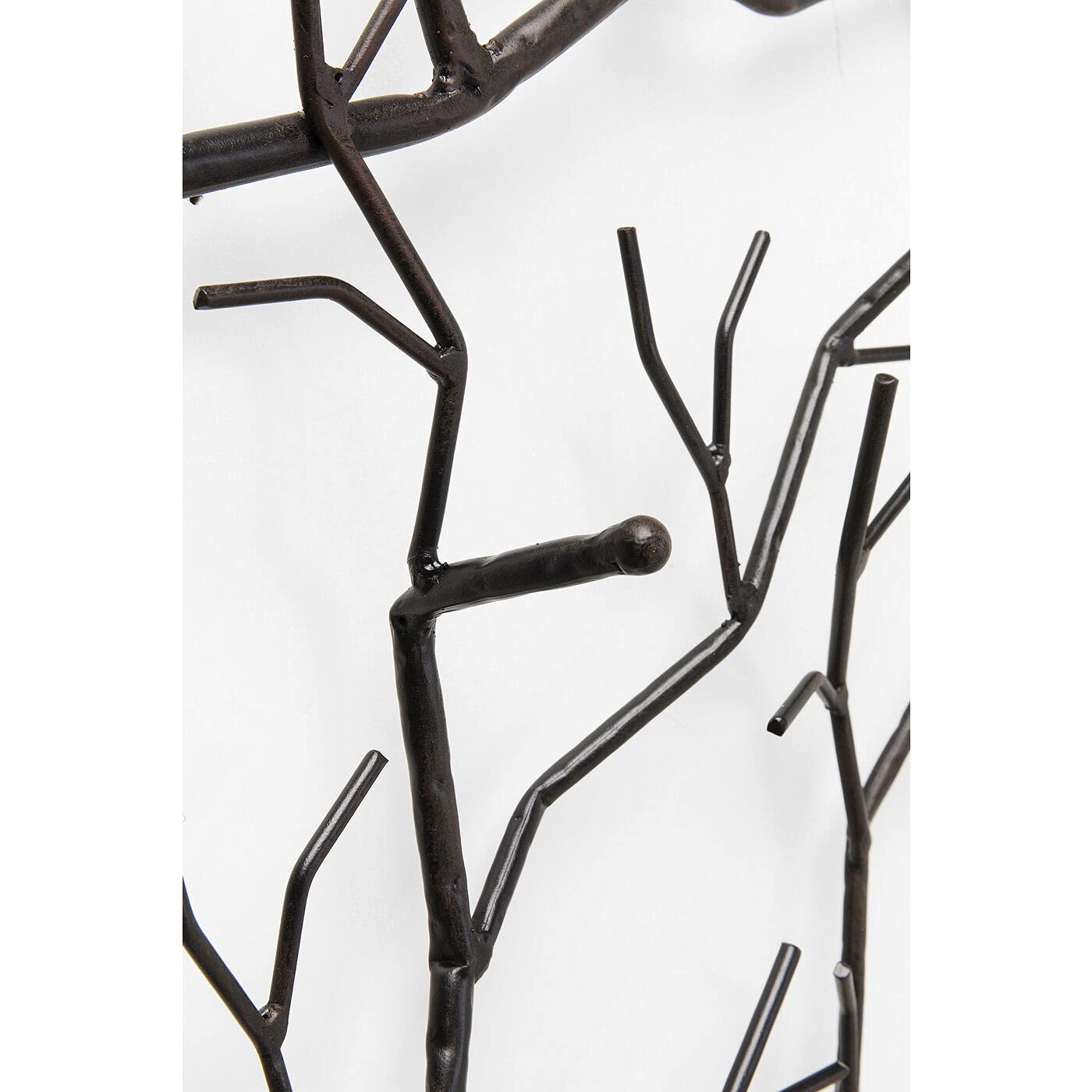 Kare Design Porte Manteau Murale Ants On A Tree, Noir/Or, Acier, Animal Fourmis, Patères, Crochets, Vestiaire Entrée, Deco Intérieur, Décoration Chambre, Couloir, 160x69x8 cm (H/L/P)