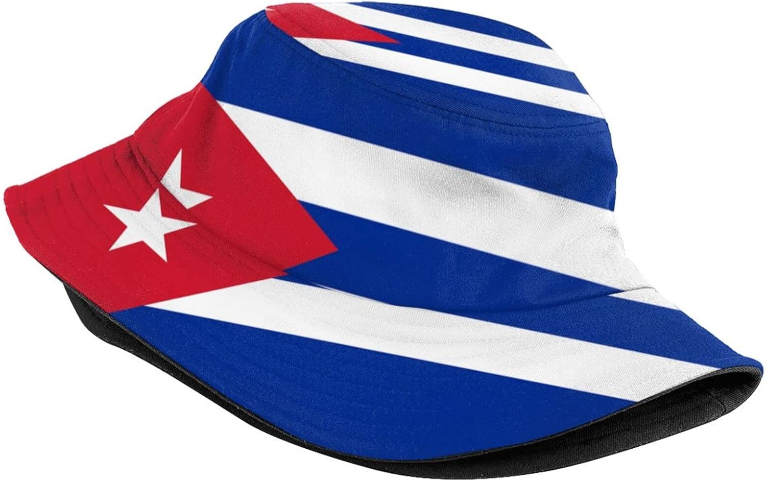 Cuba Flag Cuban Pride Bucket Hat Cute Flag Fisherman Hat Sun Protection Hat for Summer Outdoor Traveling - Image 2