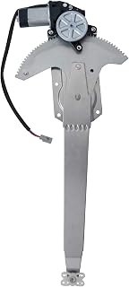 741-674 Front Driver Side Power Window Regulator with Motor Assembly Replacement for 1980-1996 Ford Bronco F150 F250 F350, 1981-1983 F100, 1988-1997 F450 Super Duty Truck, OE 11A67, 3552-6509L, 73140