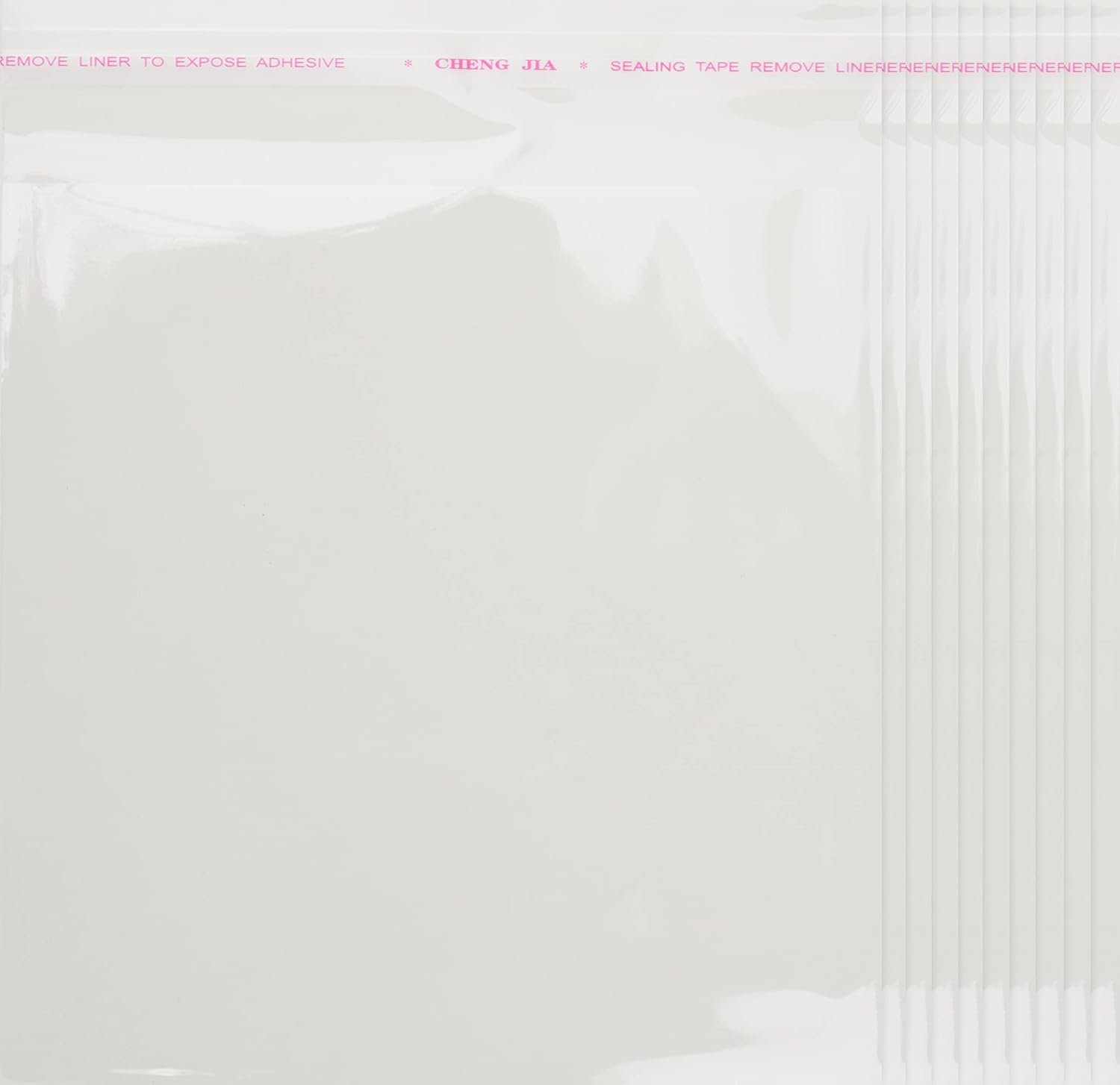 Transparent VBS card sleeves "13.5 x 13.5 cm", 100 pcs.
