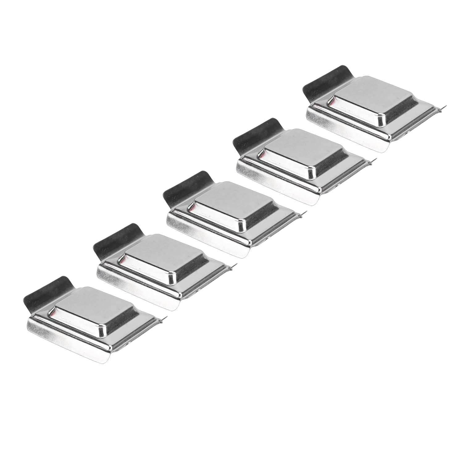 Stal Nierdzewna Forma Podstawowa do Kaset do Zatapiania Próbek 27x22mm Forma Podstawowa Zatapiania Tkanek z Zaokrąglonymi Krawędziami Przechowywania i Organizacji Próbek