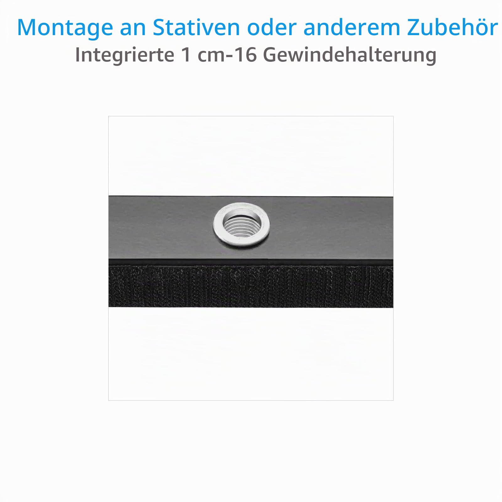Proaim Framax 4' × 4' Scrim-Rahmen-Set für Foto- & Videoproduktion | 4' × 4' Scrim-Rahmen mit Aluminiumrohren und Eckverbindern für Diffusion, Reflexion und Lichtkontrolle