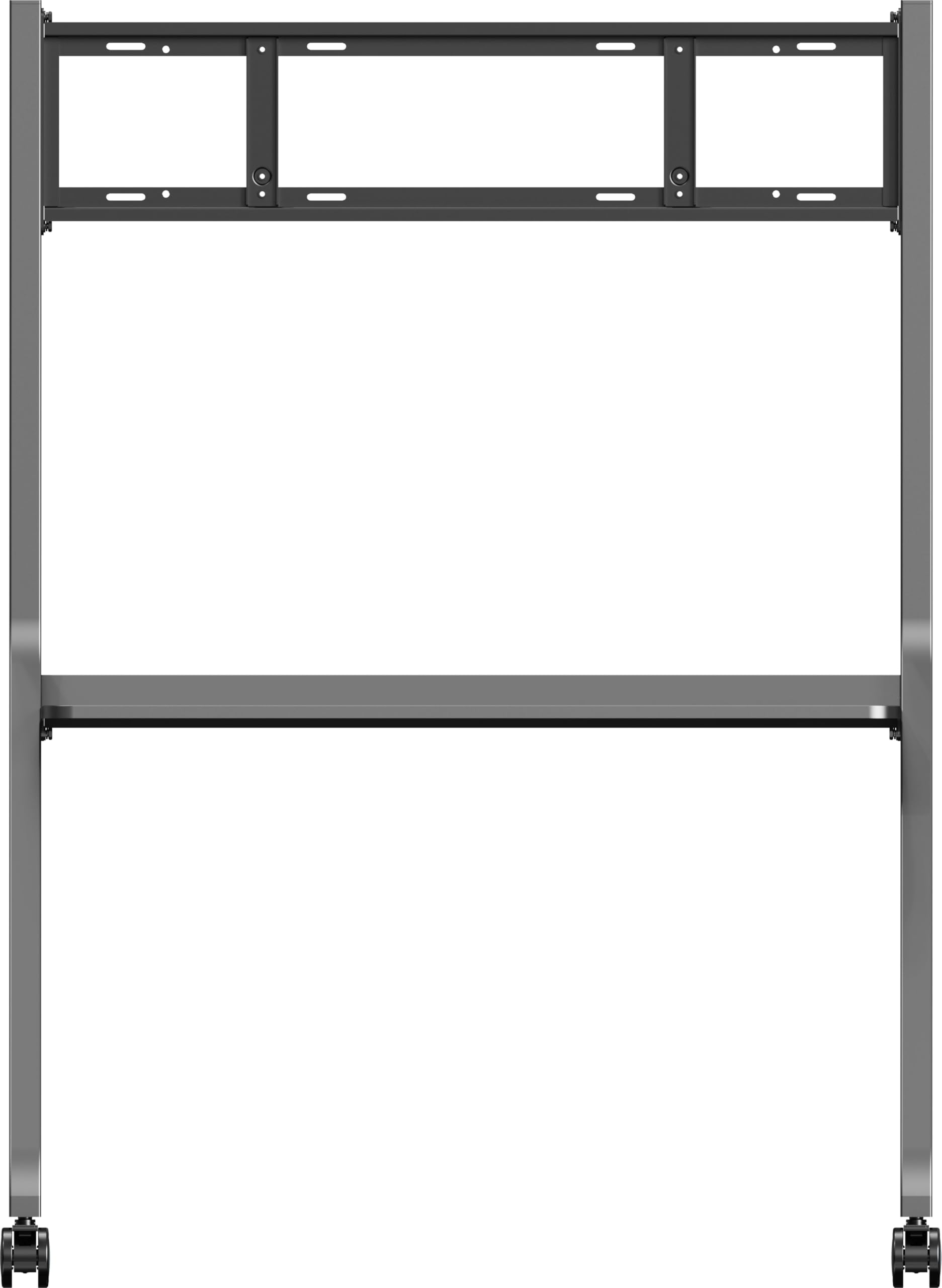 iiyama MD-CART02-S1 Mobiler Rollwagen mit Zubehörfach für (interaktive) Großformatdisplays bis 86"