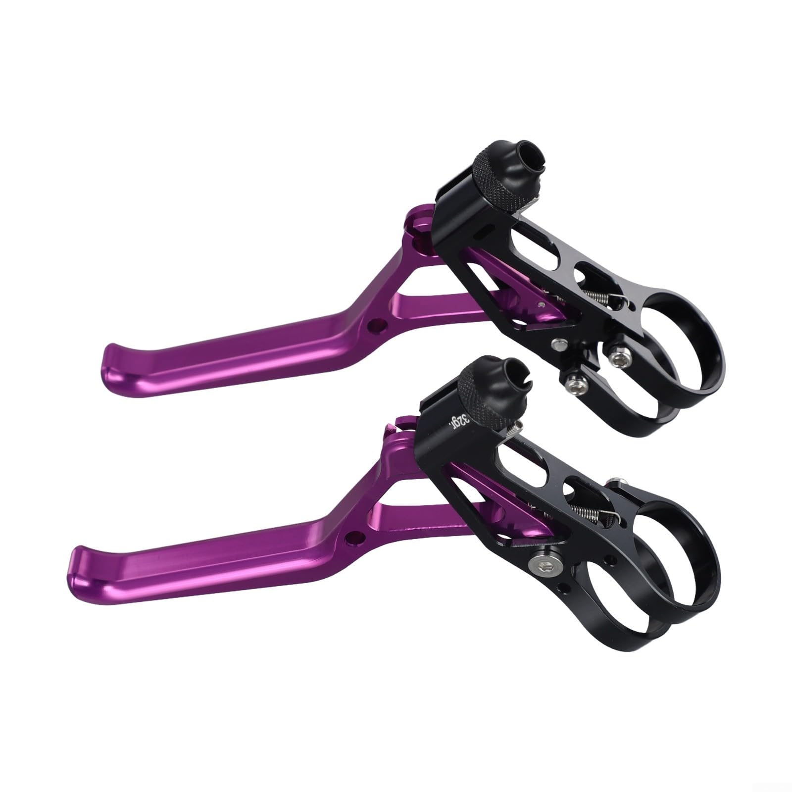 Homefurnishmall 1 paio di leve del freno per bicicletta, in lega di alluminio, per mountain bike e bici da strada, diametro 22 mm Accessori per biciclette (viola)