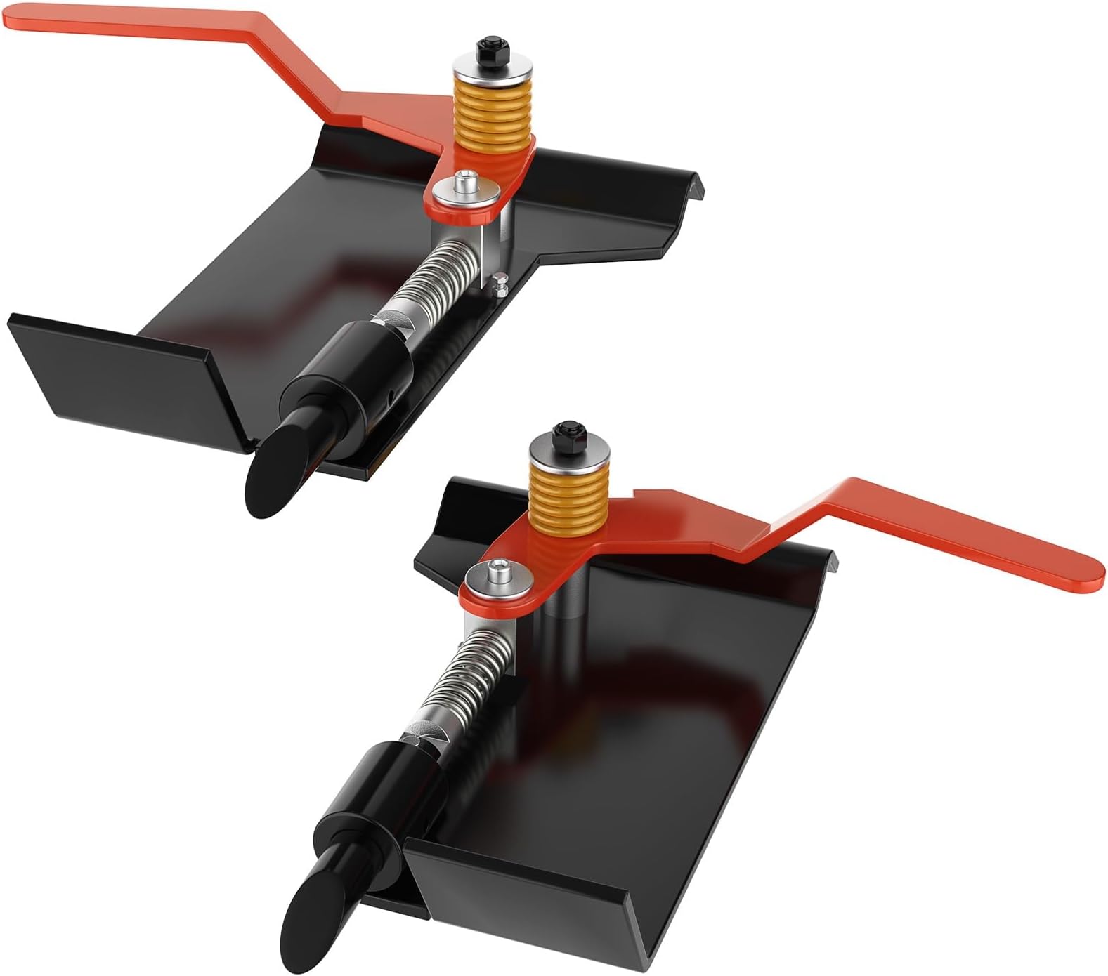 Hipicute Universal Skid Steer Quick Attach Conversion Attach Adapter Quick Attachment Plate Box for Buckets Plows Forks