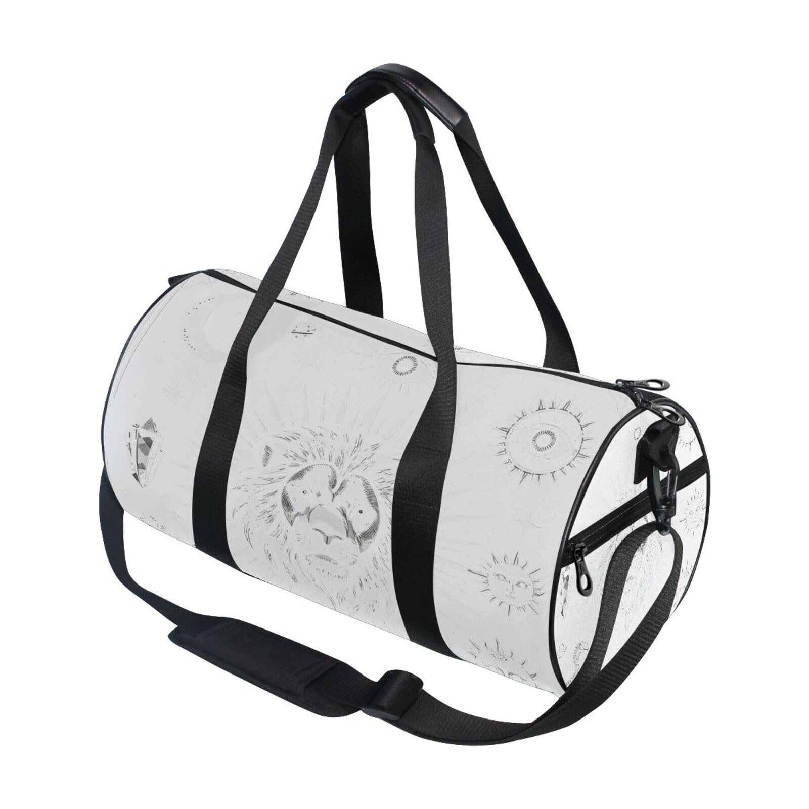 Bolsa de deporte para hombres y mujeres con compartimento interno y diseño Leo 7