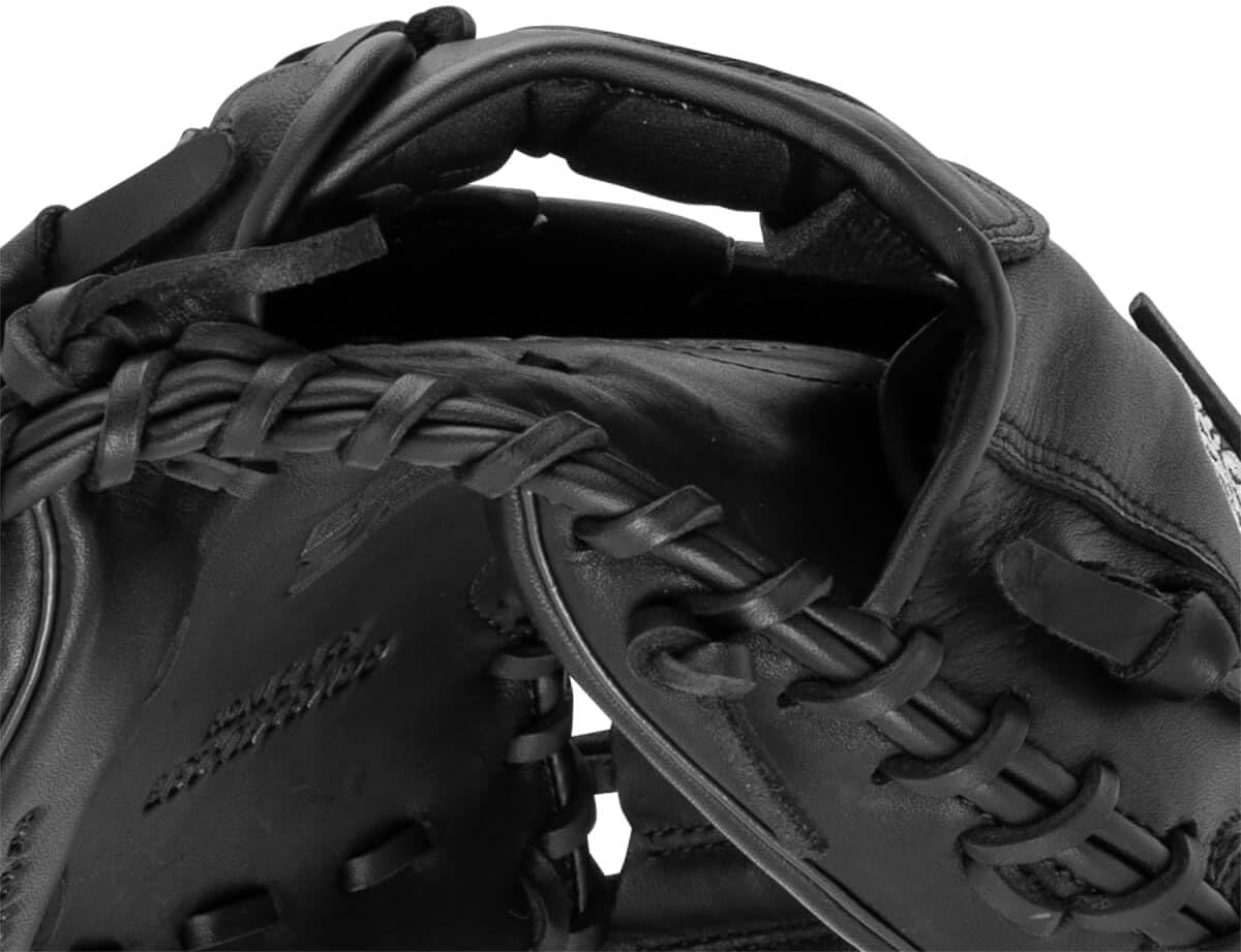 Rawlings Gamer Contour Series Utility Baseball Glove | Youth | Travel | Infield | Outfield | First Base | Black | Right Hand Thrower | Left Hand Thrower