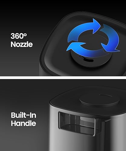 Miniatura 6 de Humidificadores de 4.5L para dormitorio, humidificadores para habitación grande del hogar, humidificadores de niebla fría para bebés y plantas con