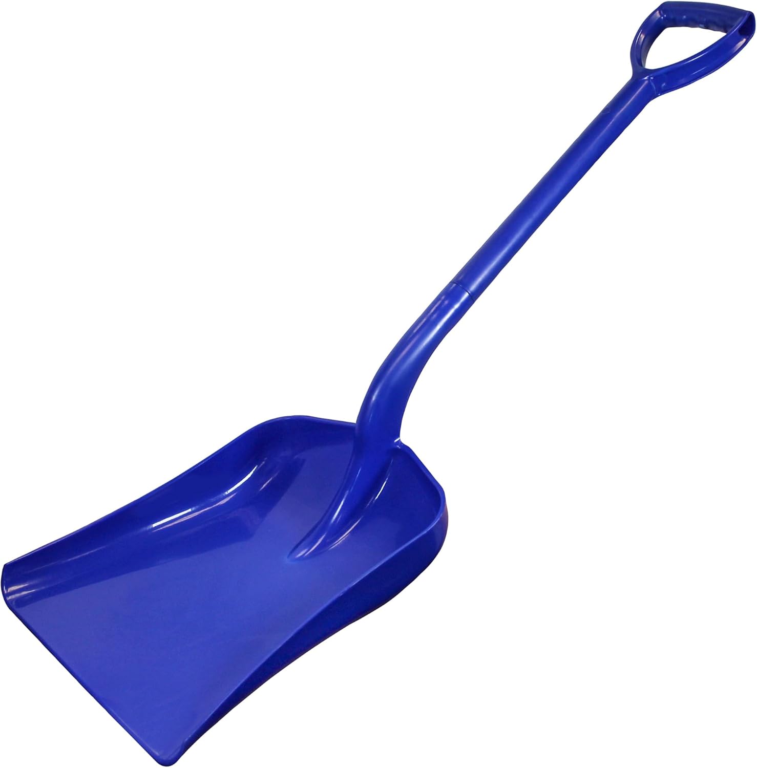 Faithfull FAIPLSHOVEL Blue Plastic Shovel with Plastic Coated Steel Shaft