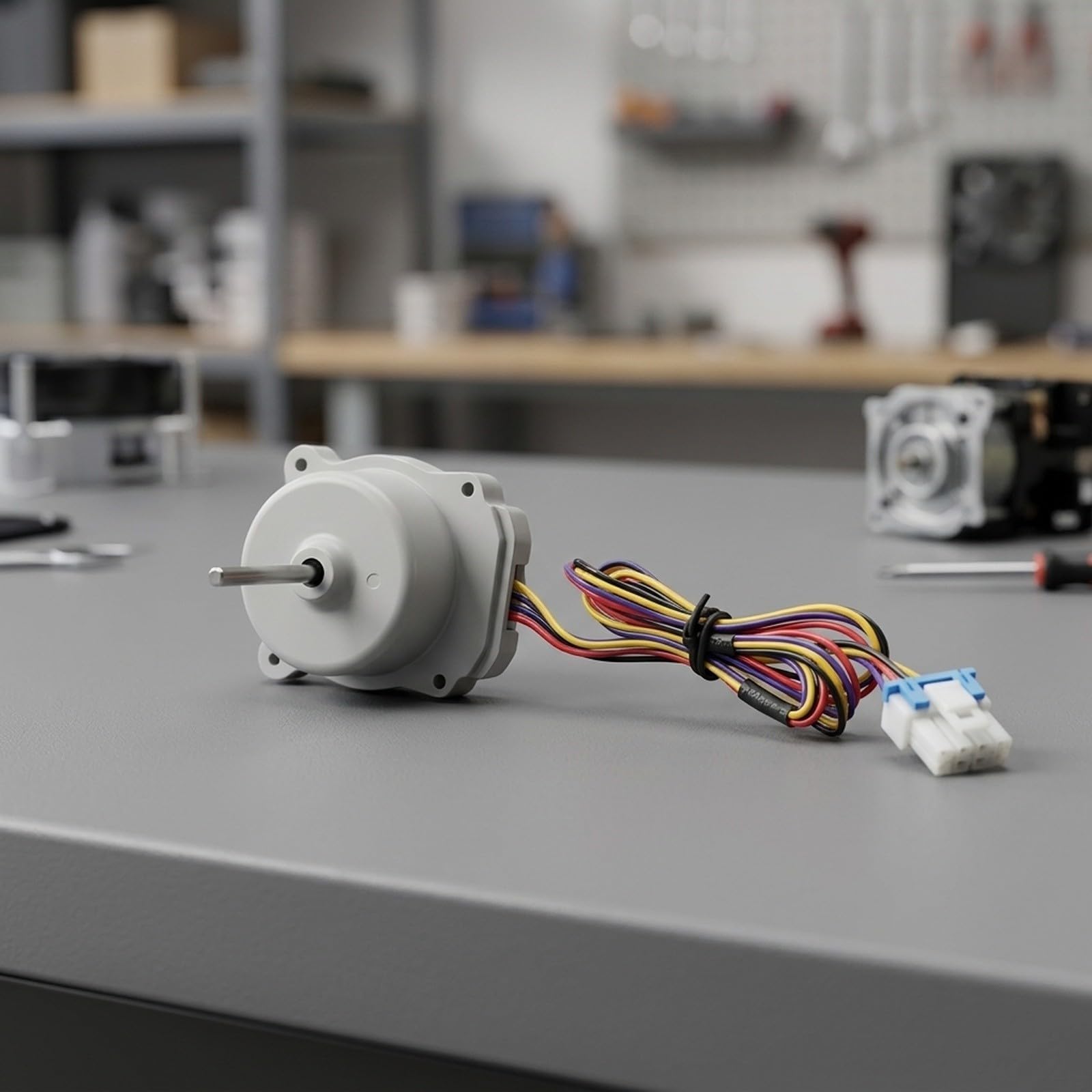 Motor de ventilador para reparación de refrigerador compatible EAU65058318