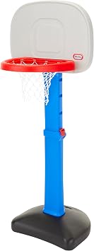 Little Tikes Easy Score Basketball Set, Blue, 3 Balls - , 23.75 x 22 x 61 inches