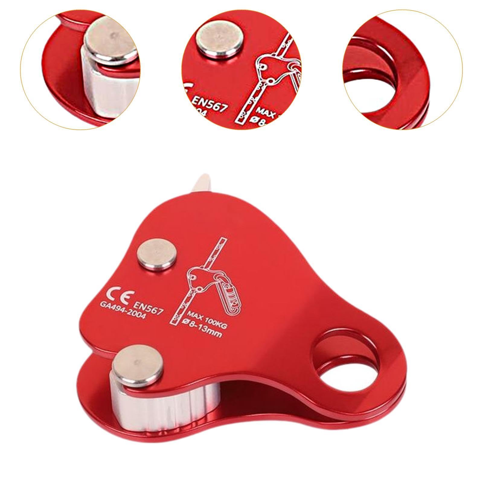 Vaveren Rock Climbing Rope Grab Belay Protection for Caving Expedition Work