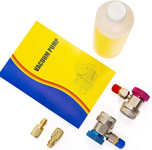 Miniatura 7 de Aire bomba de aspiradora Xtremepowerus HVAC – A/C refrigeración kit colector ac gauge set