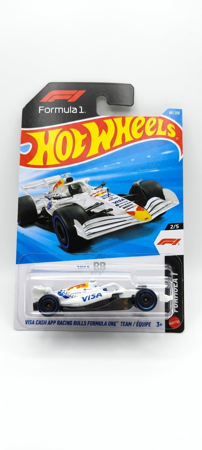 Hot Wheels Racing Bulls Formula One Team [White] F1 2/5, 68/250, 1