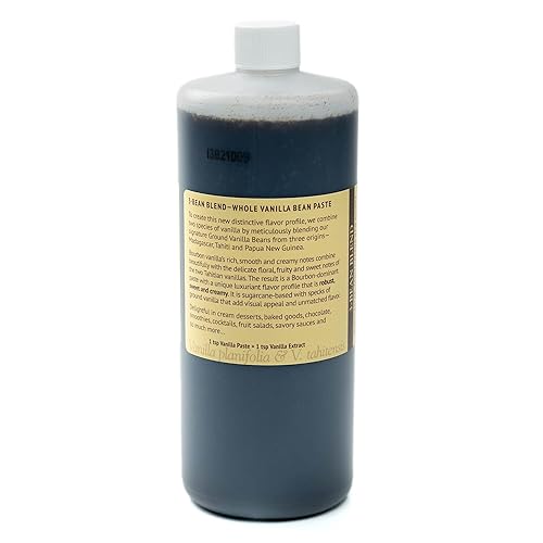 Miniatura 2 de Tahitian Gold - Mezcla de 3 frijoles, pasta de vainilla entera, de una sola vez - Hecho de una mezcla patentada de vainilla de Madagascar, Papúa