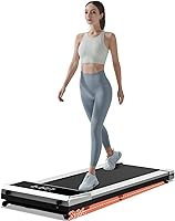 Vista 8 de Under Desk Treadmill with Incline, Mini Walking Pad, Treadmills for Home Office, Portable Walking Treadmills with Wheel