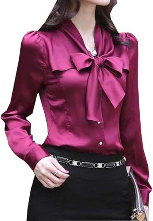 Bow Blouse Short and Long Sleeve 