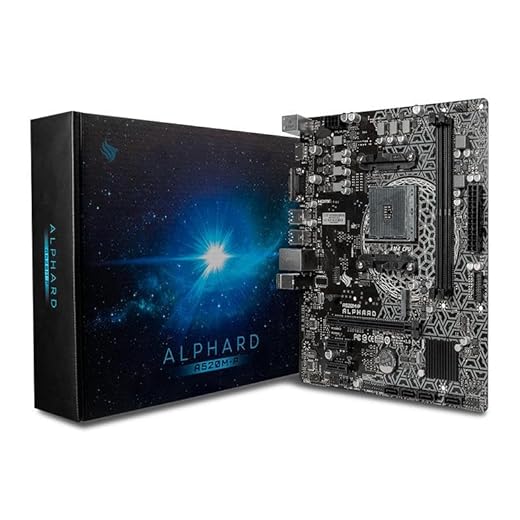Placa Mae Pichau Alphard A520M-P, DDR4, Socket AM4, Chipset AMD A520, PCH-ALPDA520M-P