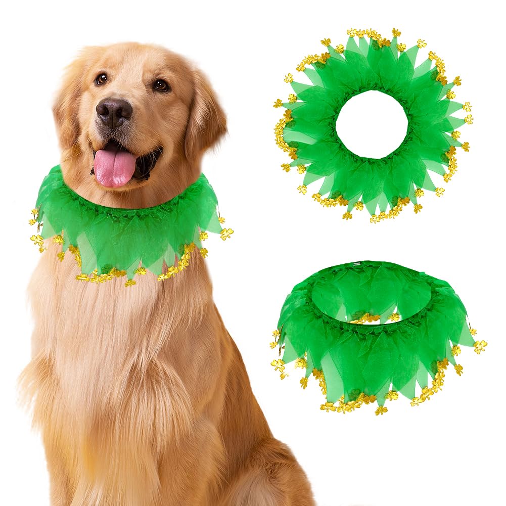 Fancy Pet Collars for St Patrick's Costume