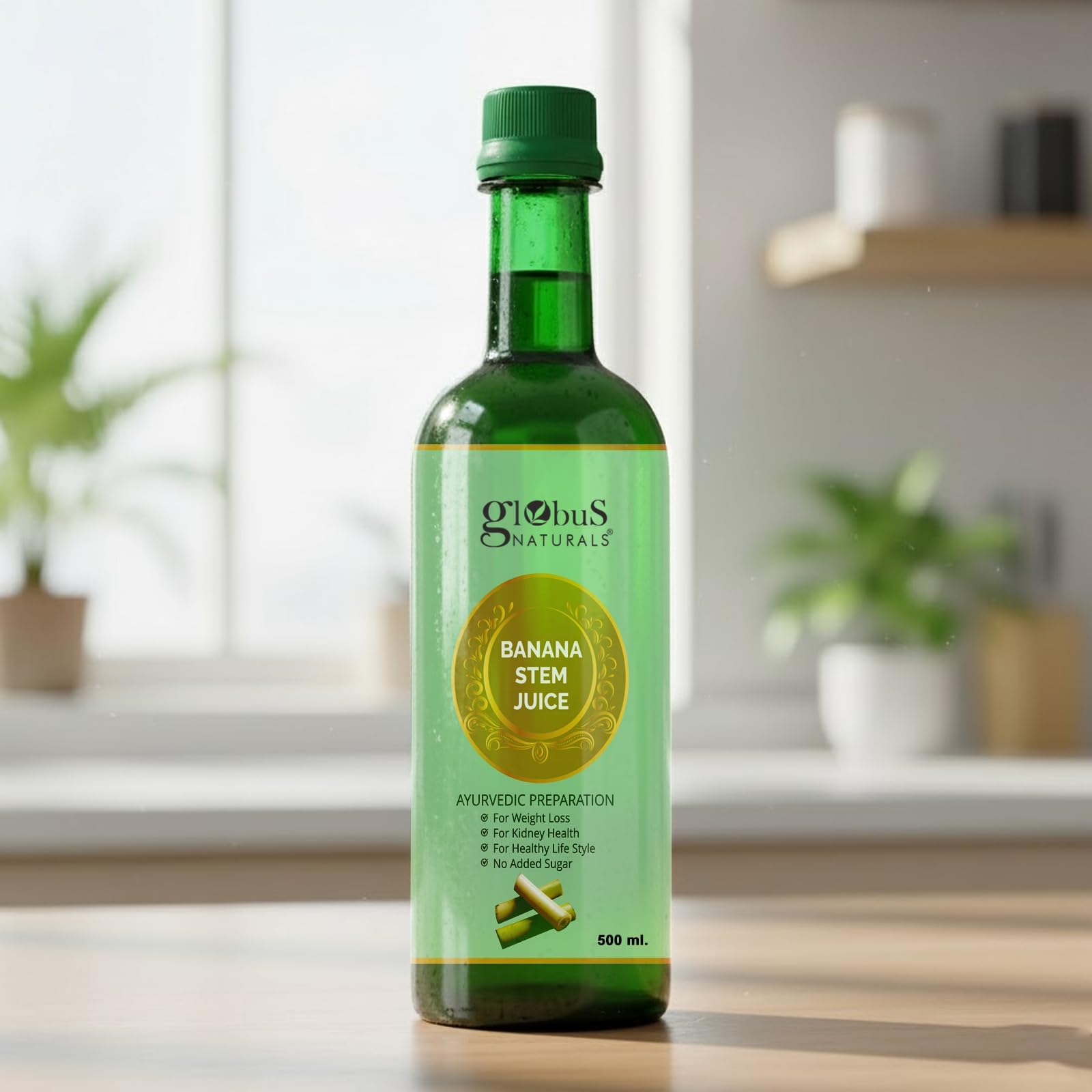 Globus Naturals Banana Stem Juice for both Men and Women For Weight Loss & Healthy Heart, Liver & Kidney 500 ml
