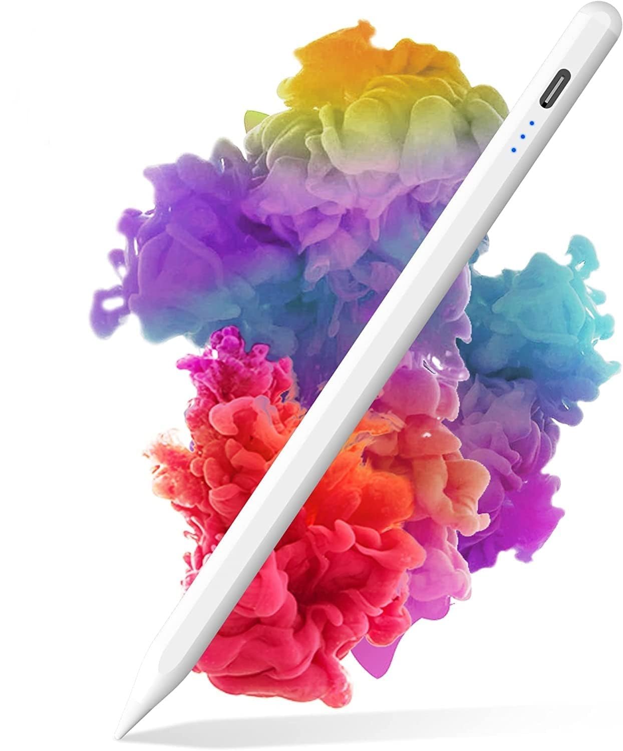 Equater Stylus Pen for iOS iPads (2018-2024) - Palm Rejection for iPad Air 3/4/5, iPad mini 5/6, iPad 6/7/8/9/10, iPad Pro 11"/12.9" (Not for iPhone, Only Compatible with All iOS iPads)-image-3