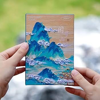 J・A・コンチリョス・ファルコ、風景、新品額装付、画集画、状態良好 Amazon | 30枚 アジアンアート 3D ビジュアル ポストカード 中国
