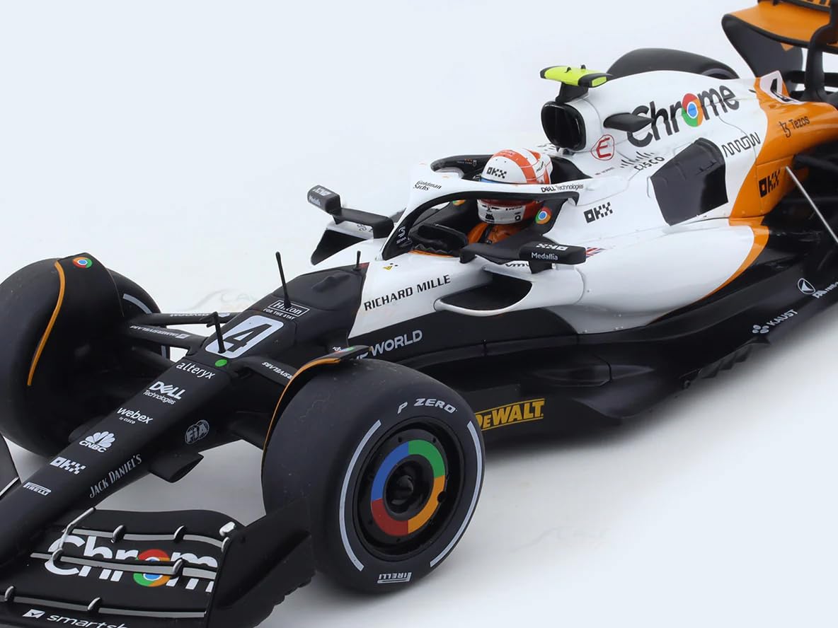 Qnik CCA McLaren MCL60 Formula 1 Monaco GP 2023 Special Chrome Die