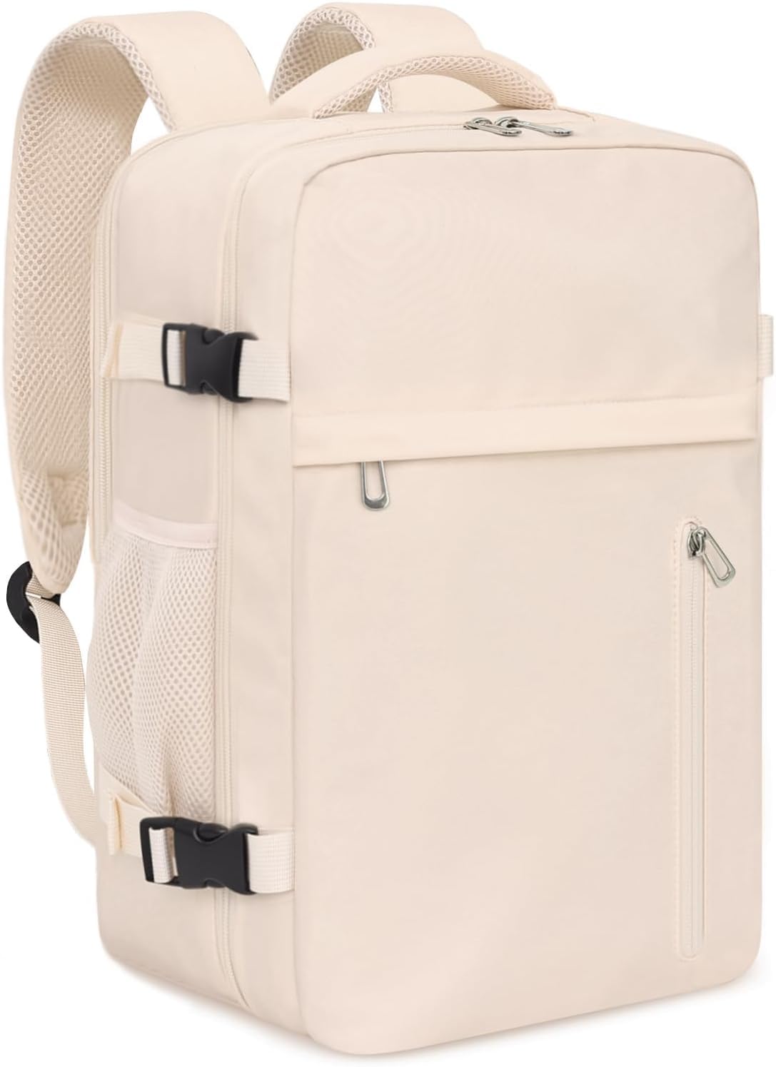 KIRFEIHT Handgepäck 40x30x20 für Ryanair - 24L Kabinentasche Rucksack Untersitz Reise Handgepäck Rucksack mit Laptopfach für Arbeit, Freizeit - Beige