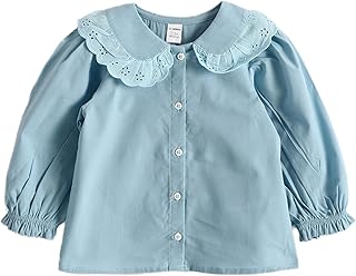 LC WAIKIKI Girl Peter Pan Collar Long Sleeve Shirt