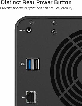 TERRAMASTER F2-212 2Bay NAS - Quad Core CPU DDR4 RAM Personal Private Cloud Home Network Attached Storage with Rich Backup Solutions (Diskless)
