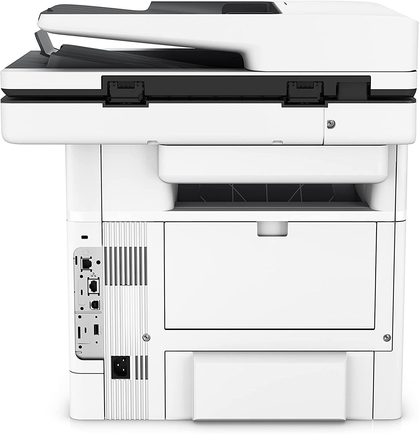 HP LaserJet Enterprise M528f 1PV65A, Stampante Multifunzione A4, Stampa Fronte e Retro Automatica in b/n, 50 ppm, USB, Fax, ADF, Gigabit Ethernet HP Smart, Display a colori da 20,3 cm, Bianca