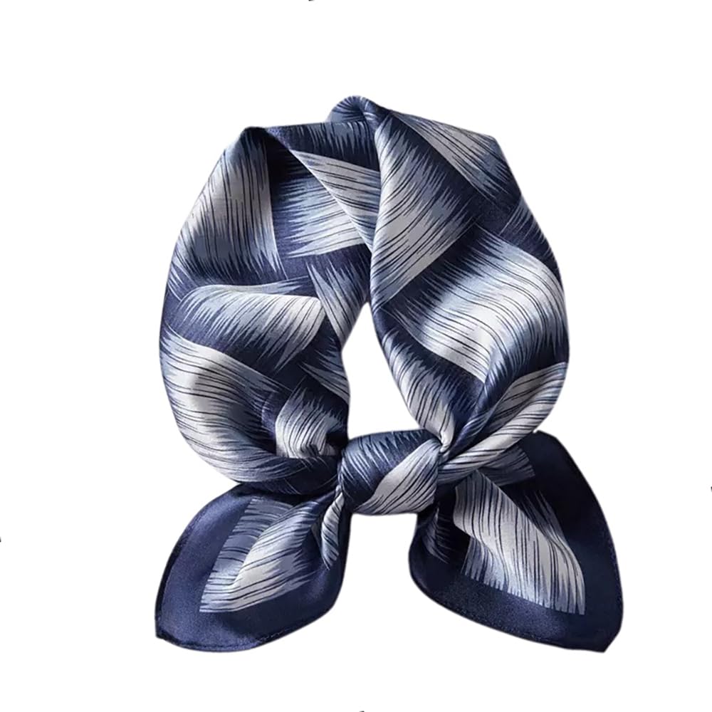 ANDANTINO 100% Mulberry Silk Scarf -21” Square Neckerchief with Gift Packed