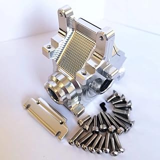 Aluminum Front or Rear Differential Gearbox Case Silver for ARRMA KRATON Typhon Talion Limitless AR310427 AR310854