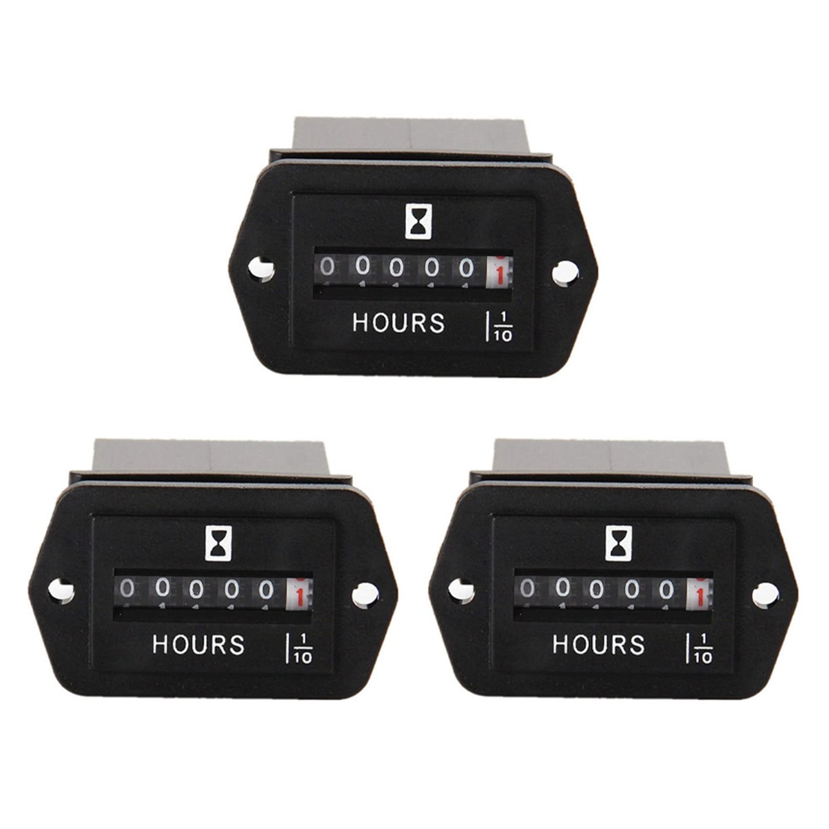 Contador de horas para motocross y tractor mecánico DC10V-80V para rutas y trabajos agrícolas
