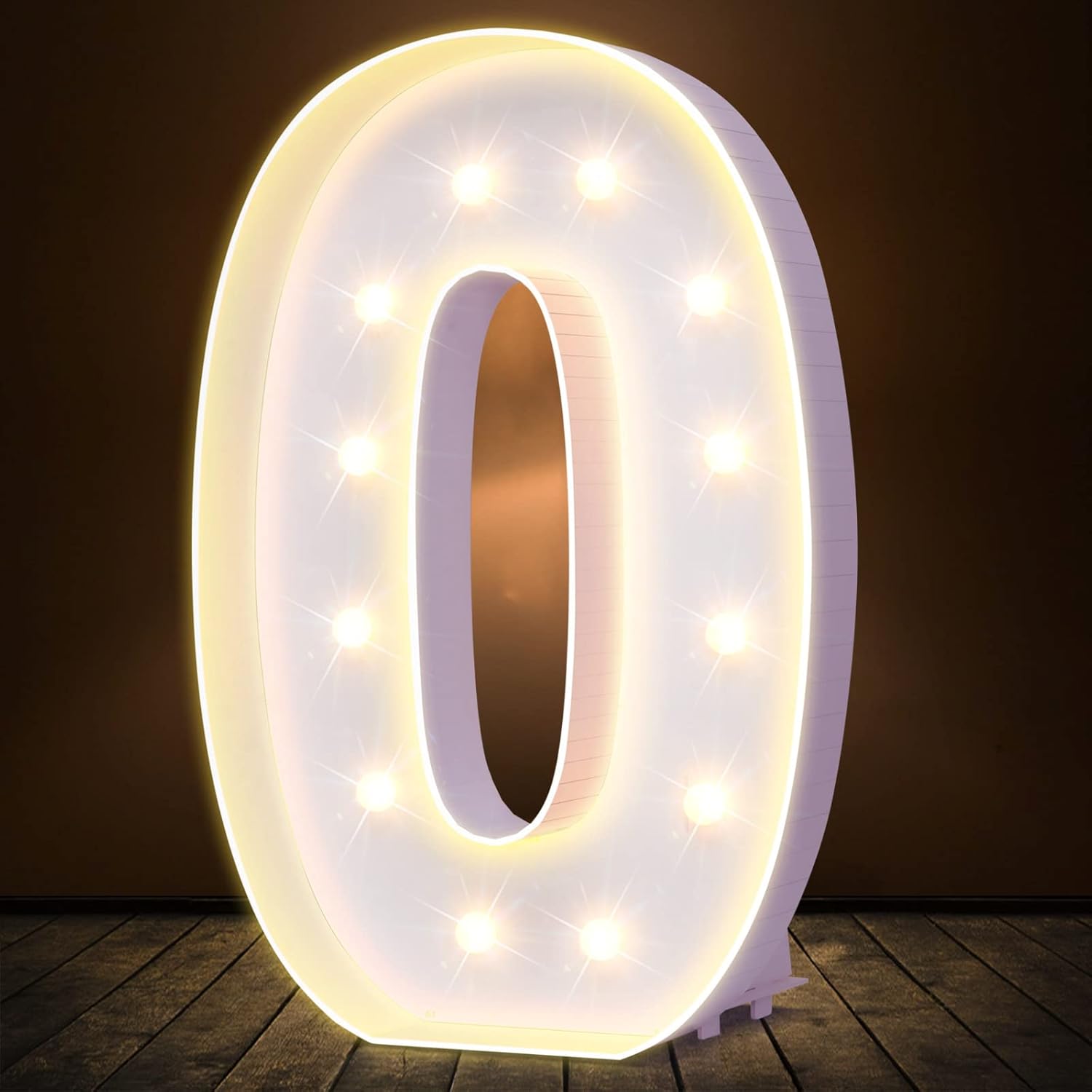 imprsv Marquee Numbers, 3FT Mosaic Numbers for Balloons